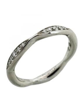 Chanel Ring Platinum With Diamond #276185C13B